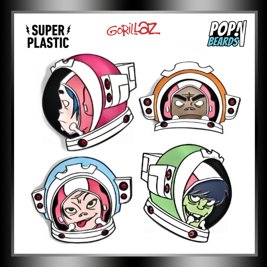 SuperPlastic: Pins, The Gorillaz