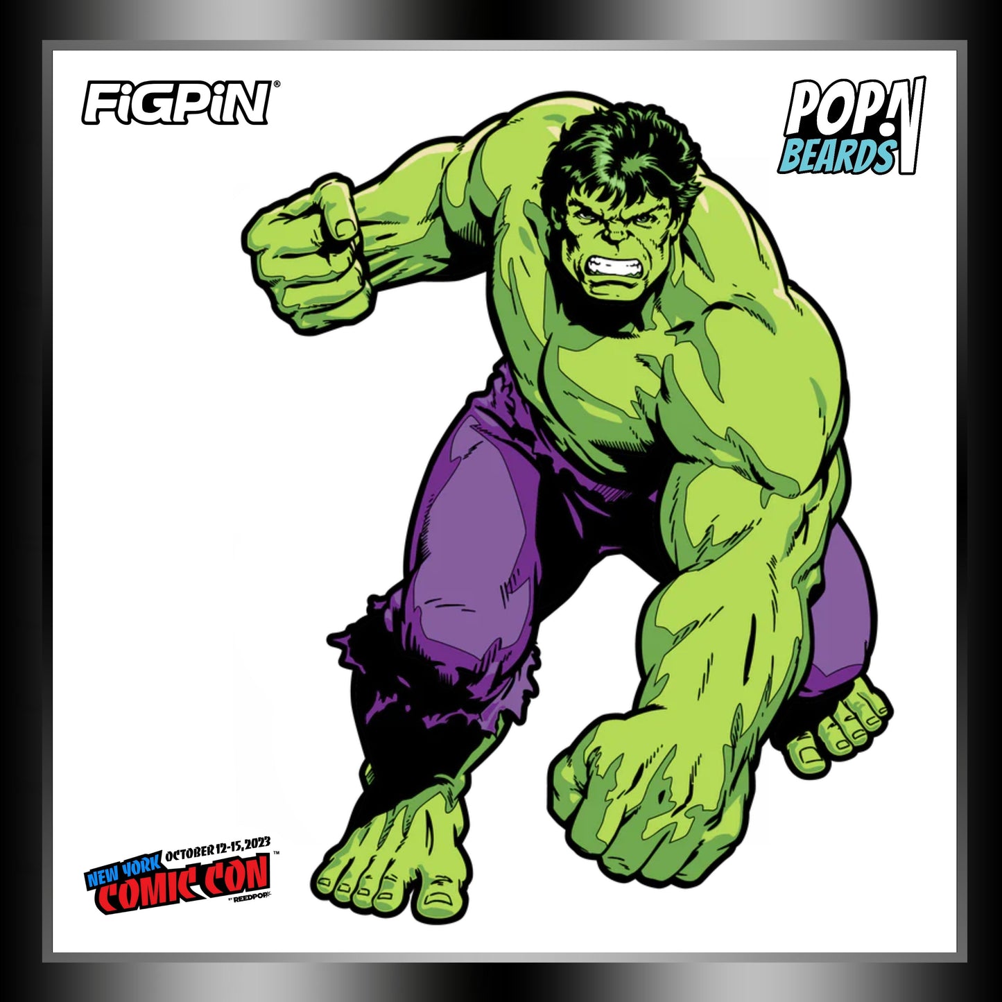 FiGPiN: 1488 Marvel, Hulk (1,000 PCS) Exclusive