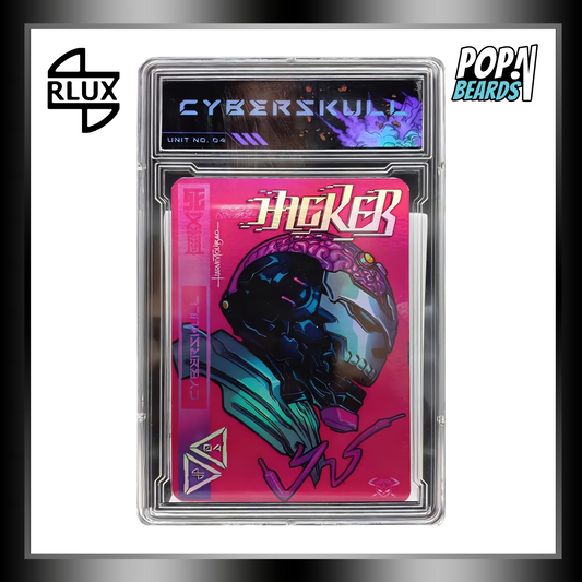 RLUX: Art Card, Cyberskull Hacker (Unit 04) (30 Numbered) Exclusive