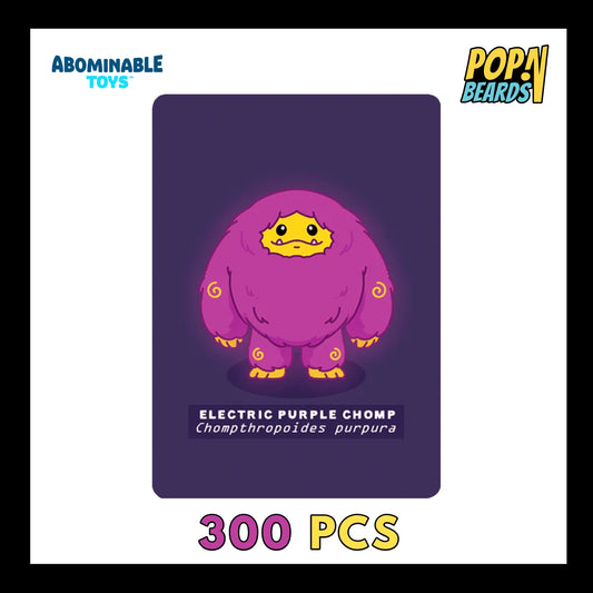 AT: Cards (Chomp), Electric Purple (300 PCS)