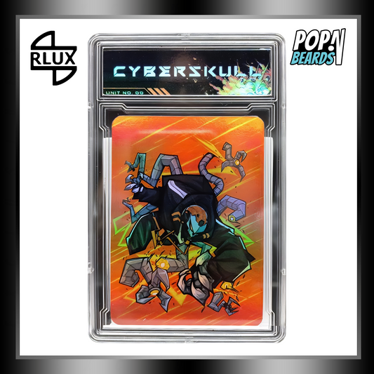 RLUX: Art Card, Cyberskull OG (Unit 00) (30 Numbered) Exclusive