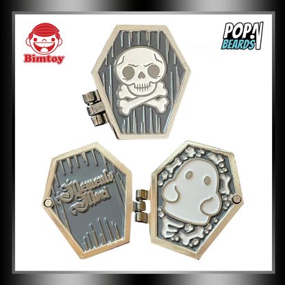 Bimtoy: Pins (Tiny Ghost), Memento Mori Set (Rare)