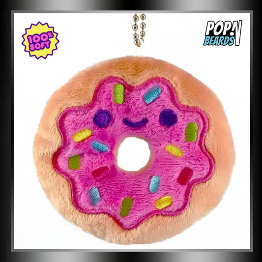 100% Soft: Plush Keychains (Kawaii Food), Donut
