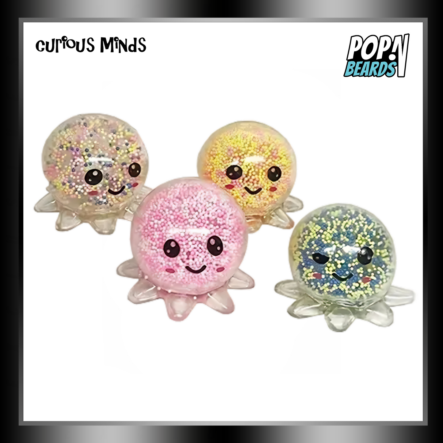 CM: Squishy, Octopus (Lights Up) (Beaded)