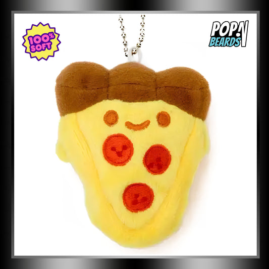 100% Soft: Plush Keychains (Kawaii Food), Pizza