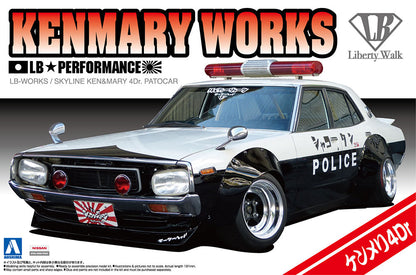1/24 LB WORKS KEN MARY 4Dr PATROL CAR Model Kit