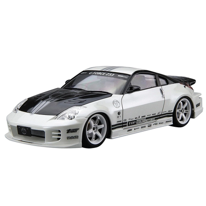 Aoshima: Nissan (2005) Top Secret Z33 Fairlady Z 1/24 Scale Model Kit #33