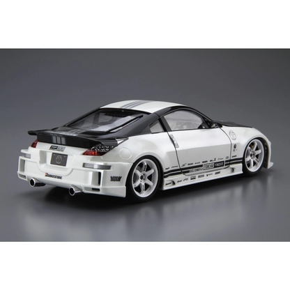 Aoshima: Nissan (2005) Top Secret Z33 Fairlady Z 1/24 Scale Model Kit #33