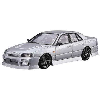 Aoshima: 1/24 URAS ER34 SKYLINE 25GT-T '01 (NISSAN) Scale Model Kit #20