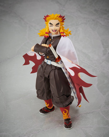 Demon Slayer: Kimetsu no Yaiba - Kyojuro Rengoku 1/12 Scale Figure (BUZZmod Ver.2)