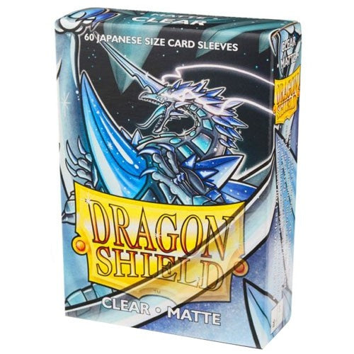 Dragon Shield Matte Clear Japanese Sleeves 60-Count