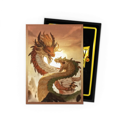 Dragon Shield: Wood Snake 2025 - Matte Dual Art Sleeves - Standard Size