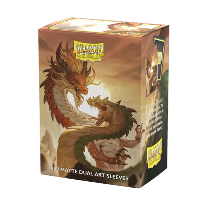 Dragon Shield: Wood Snake 2025 - Matte Dual Art Sleeves - Standard Size