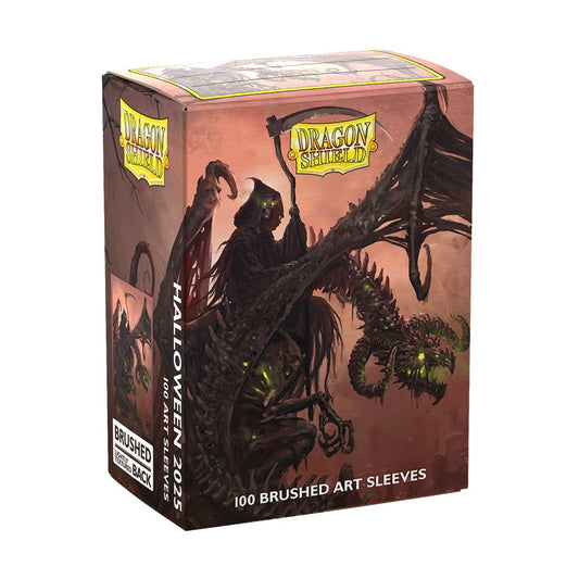 Dragon Shield: Standard 100ct Brushed Art Sleeves - Halloween Dragon 2025