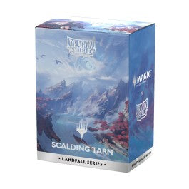 Dragon Shield: Standard Matte Dual Art Magic the Gathering Landfall Series 100ct Sleeves - Scalding Tarn