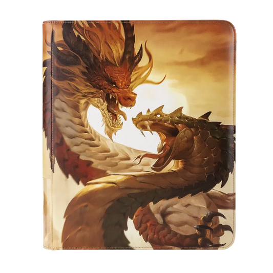 Dragon Shield: Wood Snake 2025 - Card Codex Zipster Binder - Regular