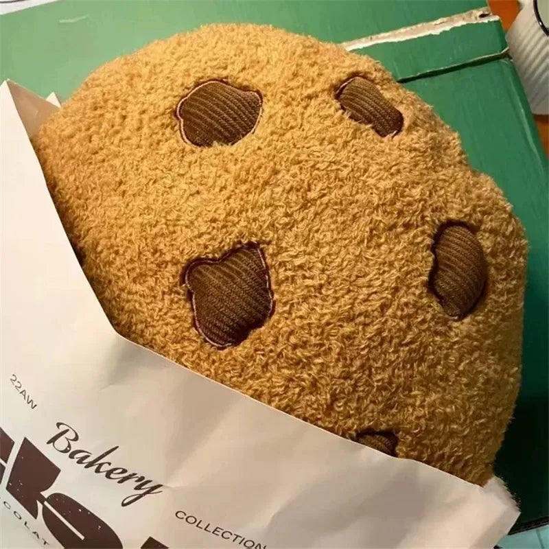 Chocolate Chip Cookie Plushie Pillow