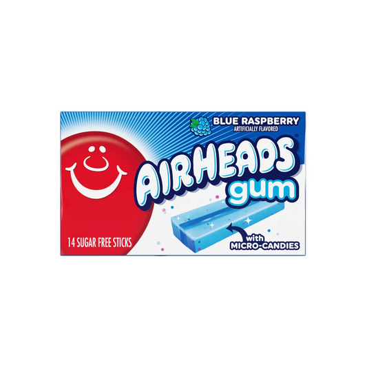 Airheads Blue Raspberry Gum (US)