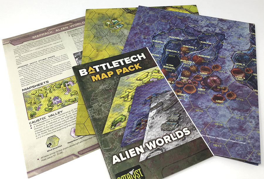 BattleTech: Map Pack - Alien Worlds