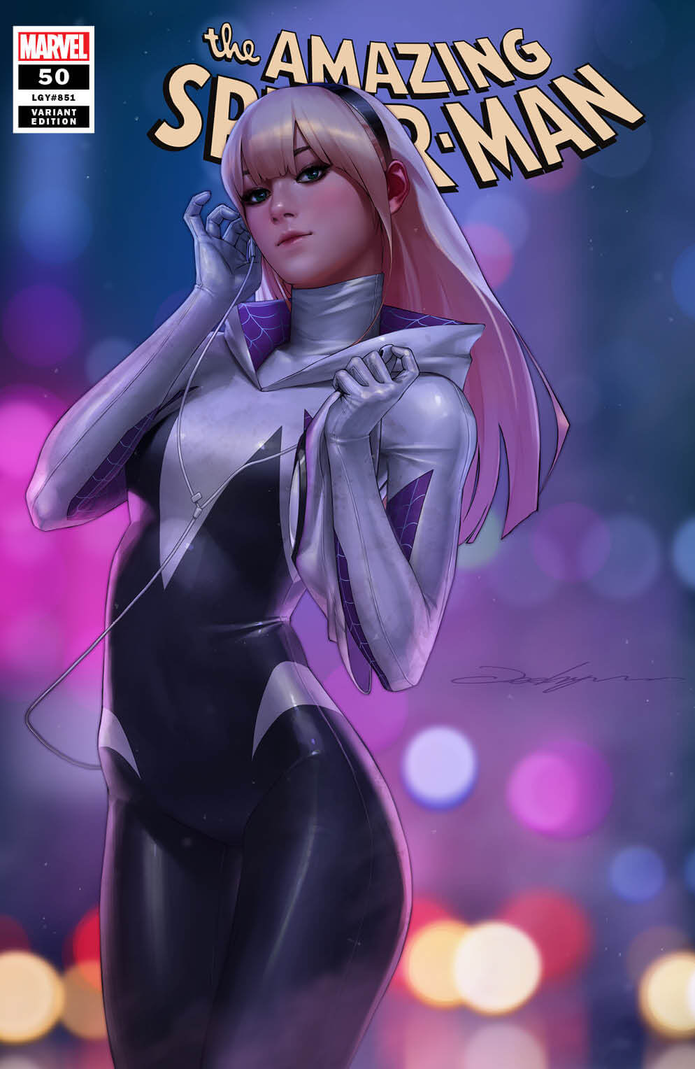 Spider-Gwen #1-5 アメコミリーフ全巻セット Marvel Spider-Gwen #1 Comic Book (Comic Block Variant Cover