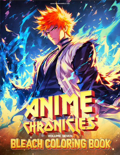 Anime Chronicles: Bankai Unleashed! A Bleach Coloring Book (Volume 7) PDF