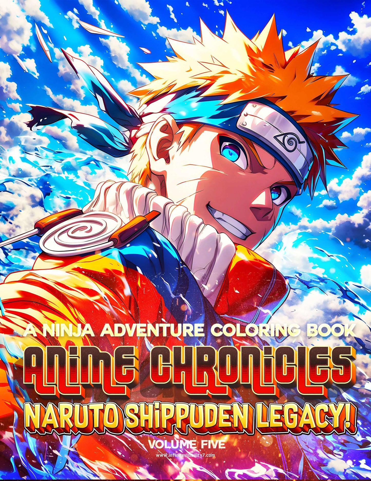 Anime Chronicles: Naruto Shippuden Legacy! A Ninja Adventure Coloring Book PDF