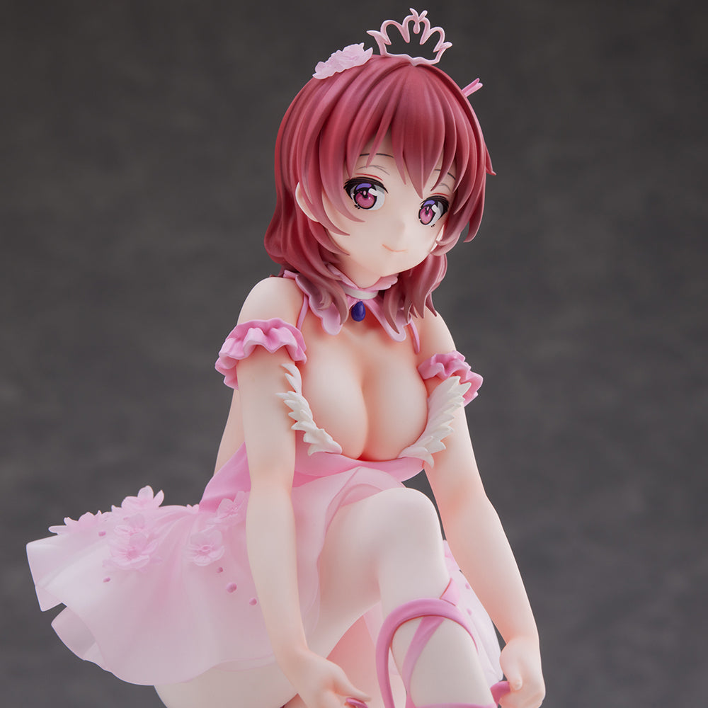 Anmi Illustration Flamingo Ballet Group Red Hair Girl Complete Figure