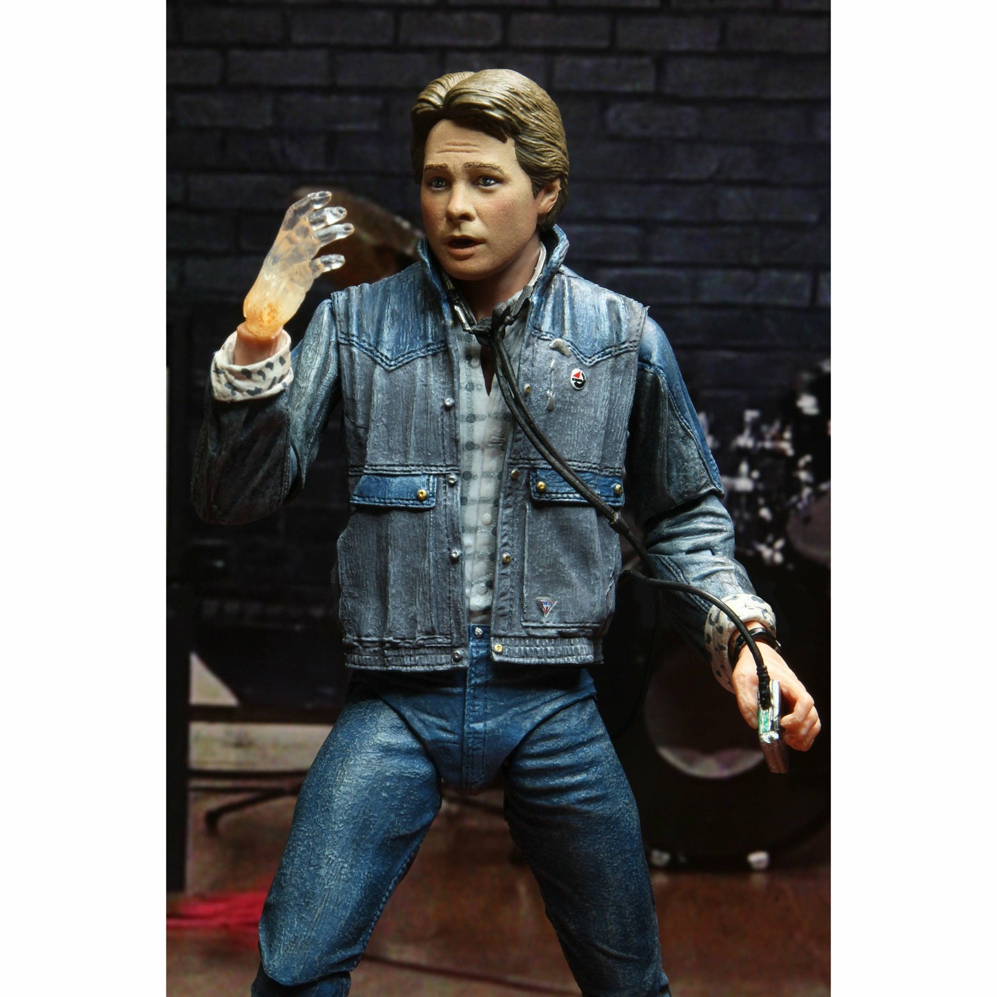NECA Zurück in die Zukunft Actionfigur im 7-Zoll-Maßstab – Ultimate Marty McFly (1985 „Audition“) 