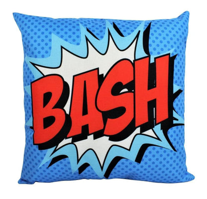 BASH | Anime | Fun Gifts | Pillow Cover | Home Decor | Superhero | Happy Birthday | Kids Room | Red Throw PIllow | Kids Decor | Room Decor