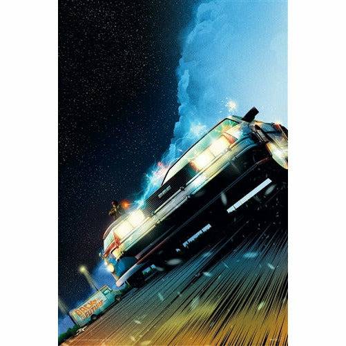 Back to the Future "Temporal Accident Number One" Limited Edition Commemorative Print