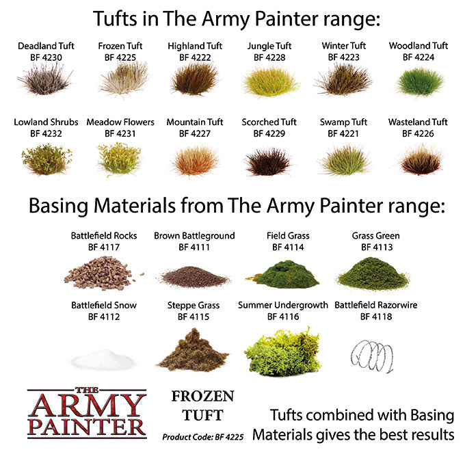 Army Painter Tools: Battlefields: Frozen Tuft