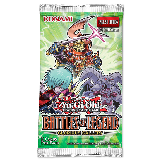 Yu-Gi-Oh! TCG Battles of Legend: Glorious Gallery Booster Pack