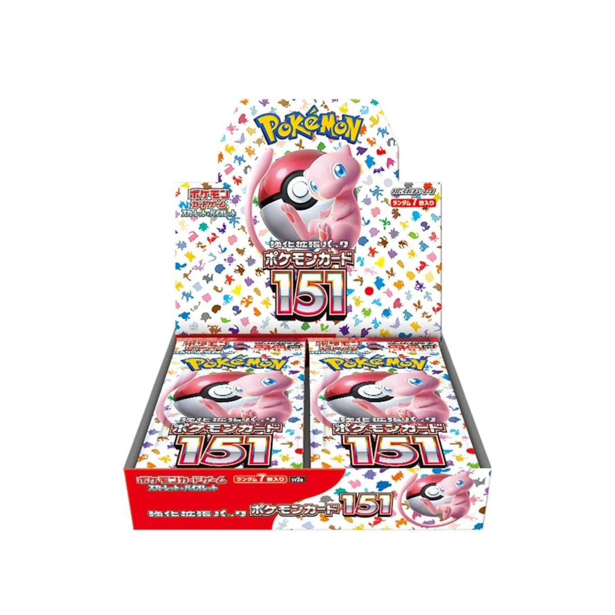 Pokemon 151 Booster Box SV2A - Scarlet & Violet Series - Japanese