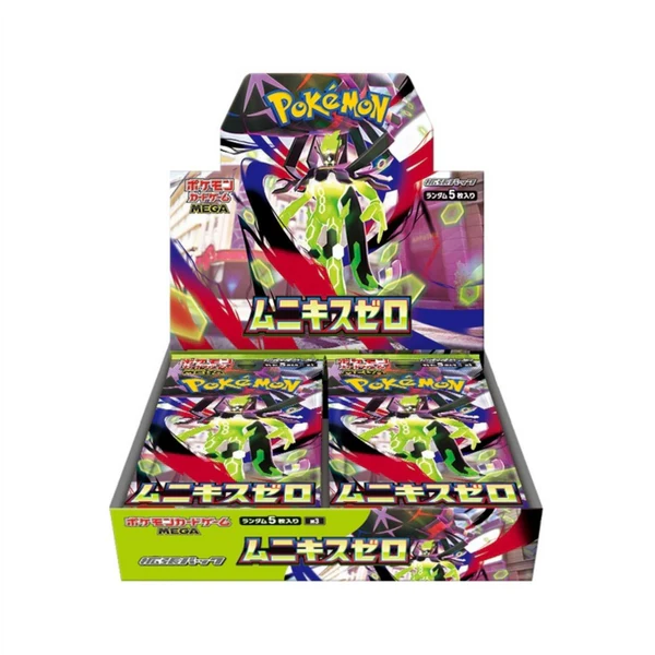 Pokemon Munikis Zero M3 Booster Box - Mega Series - Japanese - Nihil Zero