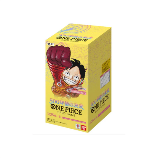 One Piece OP-07 Booster Box 500 Years In The Future - Japanese Trading Card Game OP07