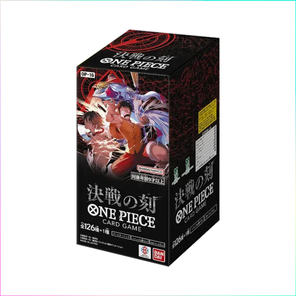 One Piece OP-16 The Time Of Battle - Japanese - Trading Card Game OP16 Booster Box