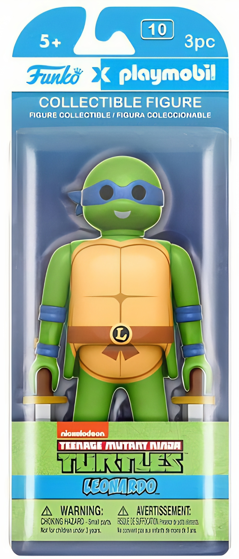 Funko x Playmobil: 10 TMNT, Leonardo