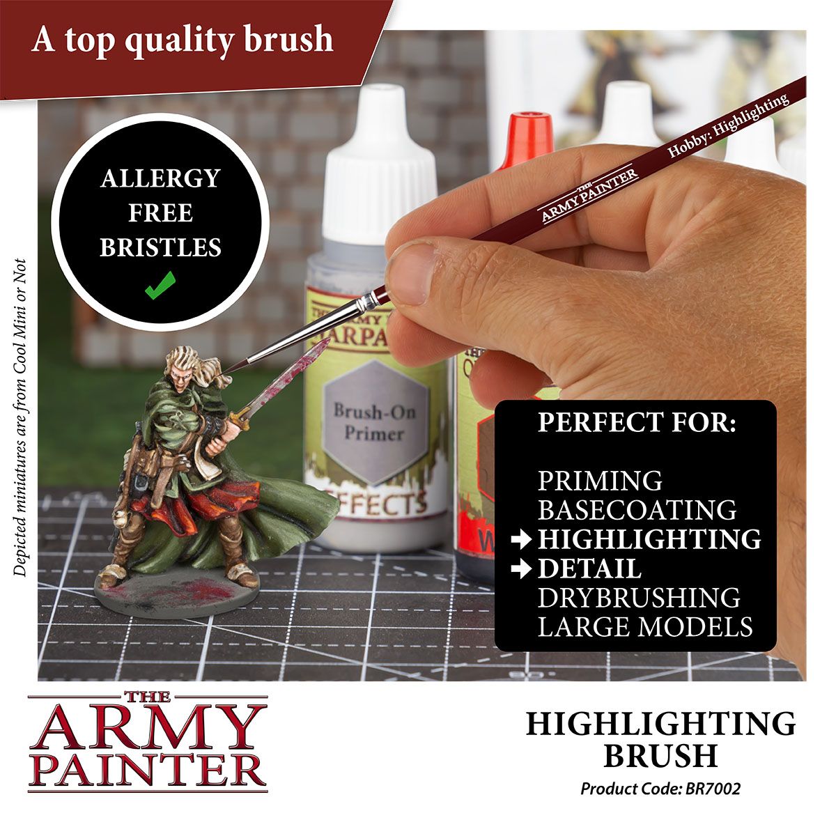 Army Painter Tools: Hobby Brush - Highlighting