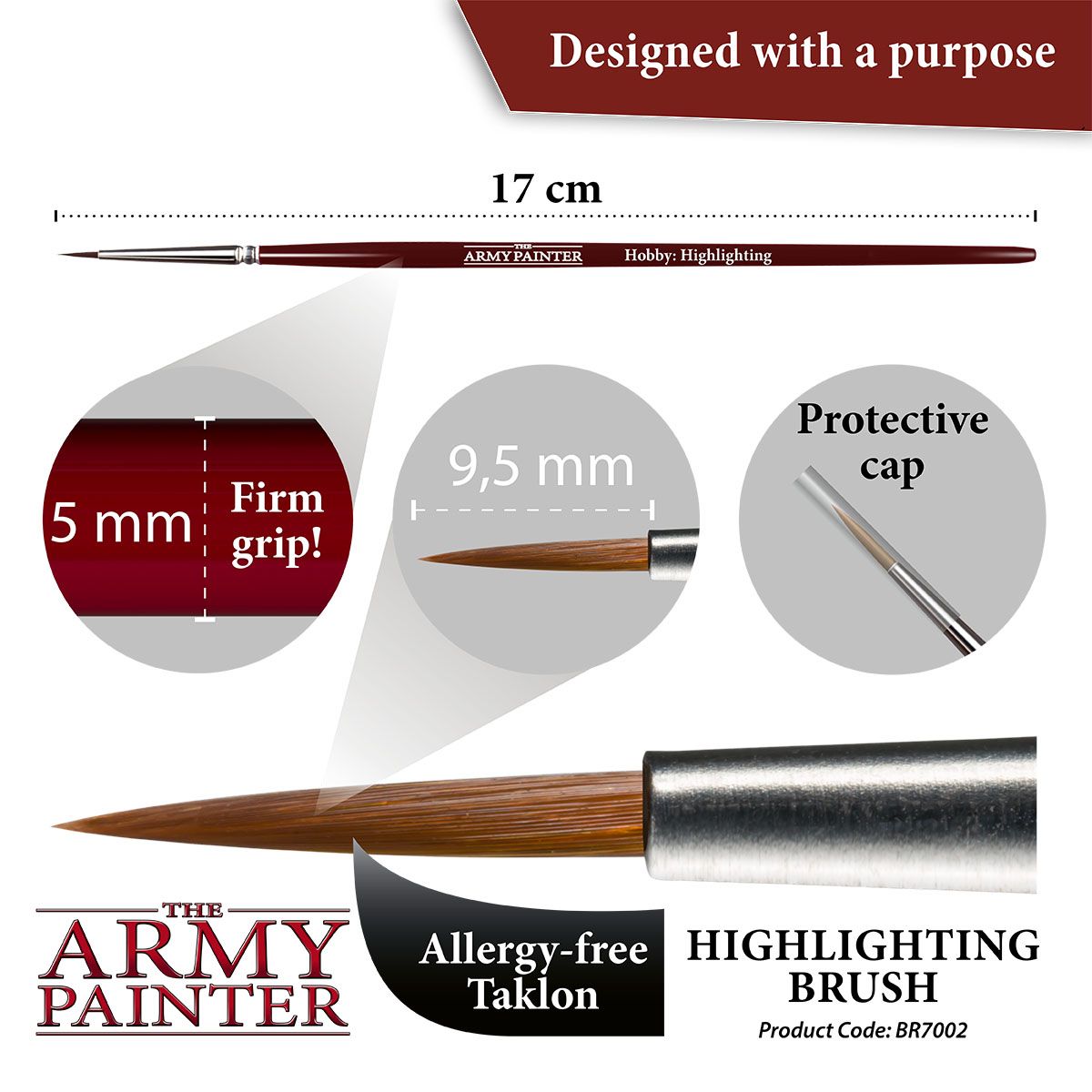 Army Painter Tools: Hobby Brush - Highlighting