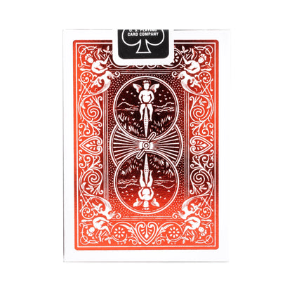 Bicycle Metalluxe Red Foil Back Playing Cards