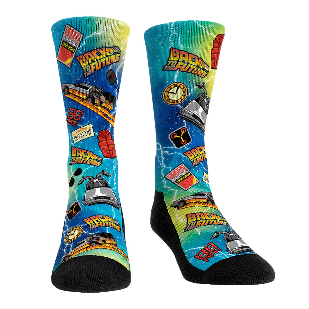 Back to the Future "Icons All-Over" Unisex Socks