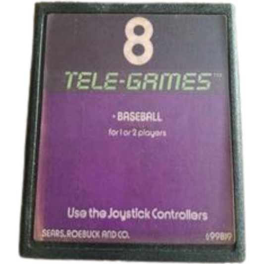 Baseball [Tele Games]  TEXT LABEL - Atari 2600  (GAME ONLY)