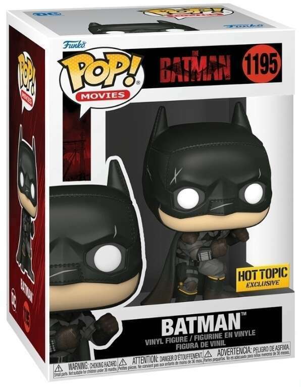 POP! Heroes: 1195 Batman (Battle Damage) Exclusive