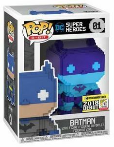 POP! Heroes (8-Bit): : 01 DC, Batman (PR / BLU) Exclusive