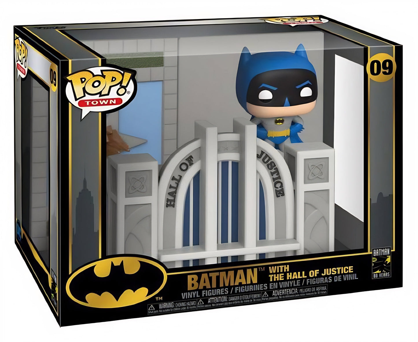 POP! Town (Heroes): 09 DC, Batman (Hall Of Justice)