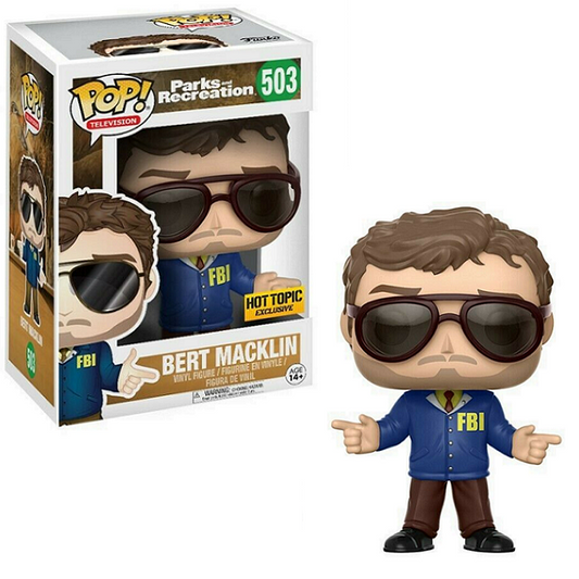 POP! Television: 503 Parks and Rec, Burt Macklin Exclusive