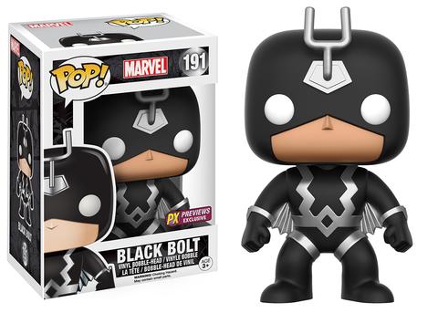 Funko Pop! Marvel Black Bolt (Black Costume) Vinyl Figure