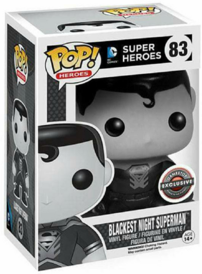 POP! Heroes: 83 DC Super Heroes, Blackest Night Superman Exclusive