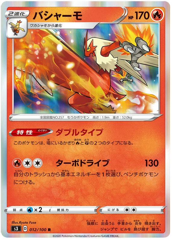 Blaziken (012/100) [Infinity Zone]