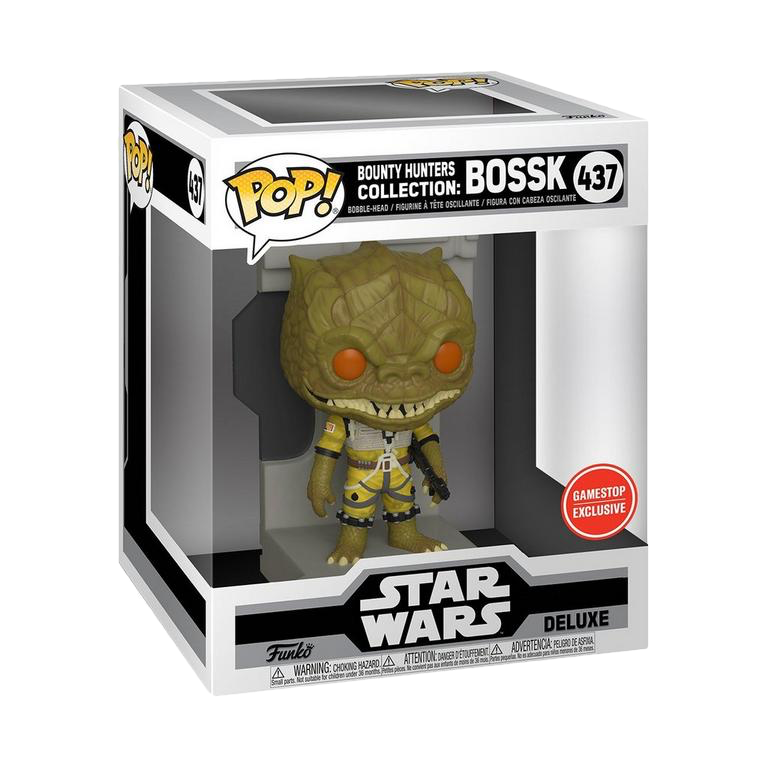 POP! Star Wars (Super Deluxe): 437 Bounty Hunters Collection, Bossk Exclusive
